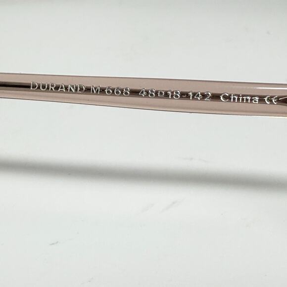 Warby Parker Durand M 668 Rose Water Eyeglasses Frame 48-18-142 H18592 - Picture 5 of 7